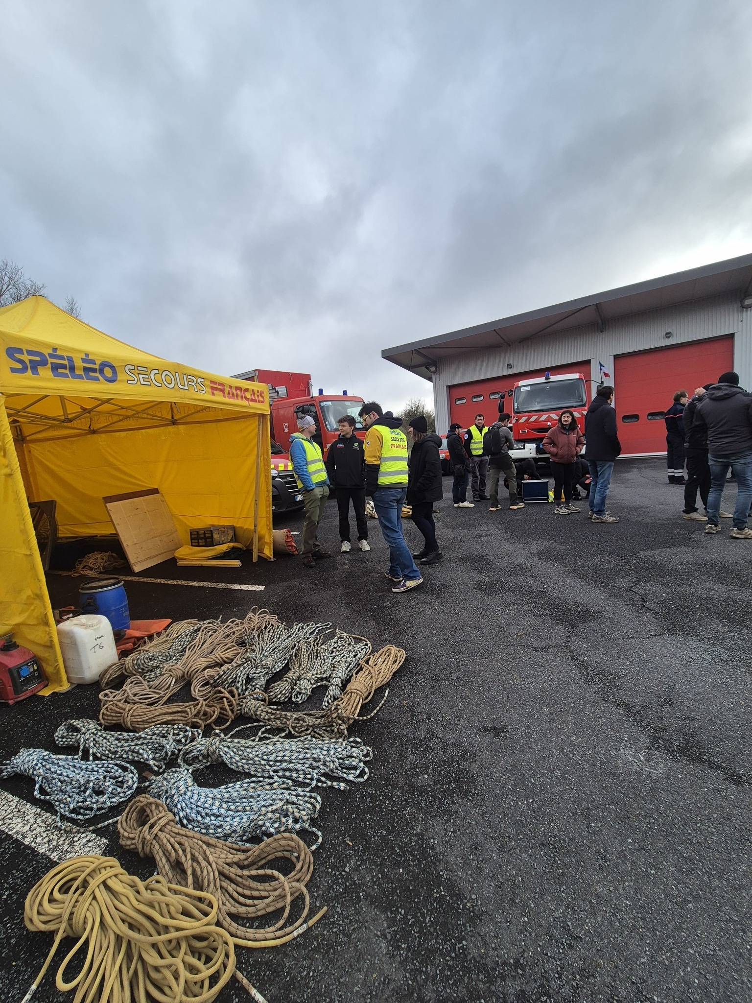 Exercice spéléo-secours du 29 mars 2025 – Grotte des Trois Cloches (Tarn)